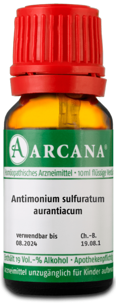 Antimonium sulfuratum aurantiacum