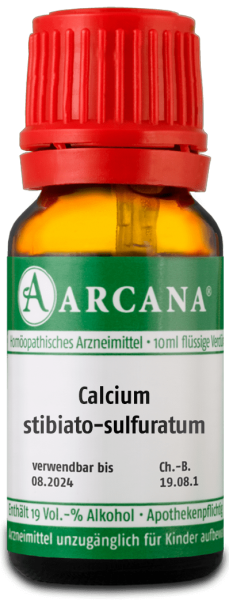 Calcium stibiato-sulfuratum
